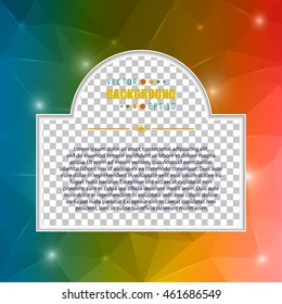 Abstract creative concept vector booklet list for web and mobile Applications, art template design, business infographic card, color page, brochure leaf, cool banner, book, poster, cover, event flyer.