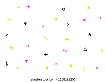 Abstract creative concept vector comic pop art style blank, layout template with geometric symbols and dots background. For sale banner, empty bubble, illustration book design and web sites