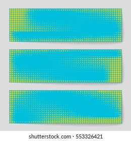 Abstract creative concept vector comic pop art style blank, layout template with clouds beams and isolated dots pattern on background. For sale banner, empty bubble, illustration halftone book design.