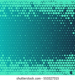 Abstract creative concept vector comic pop art style blank, layout template with clouds beams and isolated dots pattern on background. For sale banner, empty bubble, illustration halftone book design.