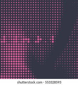 Abstract creative concept vector comic pop art style blank, layout template with clouds beams and isolated dots pattern on background. For sale banner, empty bubble, illustration halftone book design.