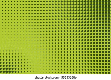 Abstract creative concept vector comic pop art style blank, layout template with clouds beams and isolated dots pattern on background. For sale banner, empty bubble, illustration halftone book design.