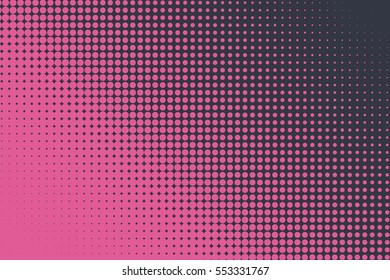 Abstract creative concept vector comic pop art style blank, layout template with clouds beams and isolated dots pattern on background. For sale banner, empty bubble, illustration halftone book design.