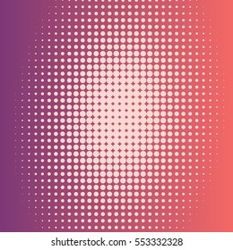 Abstract creative concept vector comic pop art style blank, layout template with clouds beams and isolated dots pattern on background. For sale banner, empty bubble, illustration halftone book design.