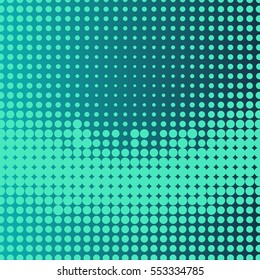 Abstract creative concept vector comic pop art style blank, layout template with clouds beams and isolated dots pattern on background. For sale banner, empty bubble, illustration halftone book design.