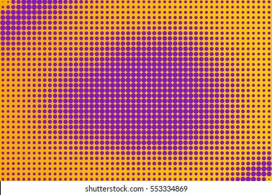 Abstract creative concept vector comic pop art style blank, layout template with clouds beams and isolated dots pattern on background. For sale banner, empty bubble, illustration halftone book design.