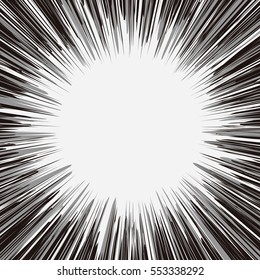 Abstract creative concept vector comic pop art style blank, layout template with clouds beams and isolated dots pattern on background. For sale banner, empty bubble, illustration halftone book design.