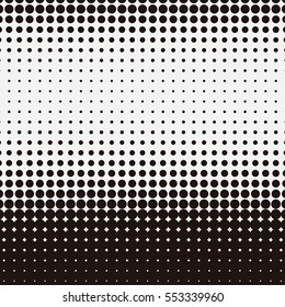 Abstract creative concept vector comic pop art style blank, layout template with clouds beams and isolated dots pattern on background. For sale banner, empty bubble, illustration halftone book design.