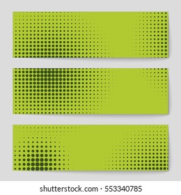 Abstract creative concept vector comic pop art style blank, layout template with clouds beams and isolated dots pattern on background. For sale banner, empty bubble, illustration halftone book design.