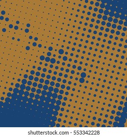 Abstract creative concept vector comic pop art style blank, layout template with clouds beams and isolated dots pattern on background. For sale banner, empty bubble, illustration halftone book design.