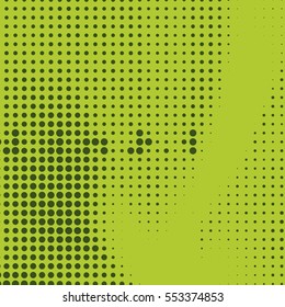 Abstract creative concept vector comic pop art style blank, layout template with clouds beams and isolated dots pattern on background. For sale banner, empty bubble, illustration halftone book design.