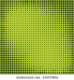 Abstract creative concept vector comic pop art style blank, layout template with clouds beams and isolated dots pattern on background. For sale banner, empty bubble, illustration halftone book design.