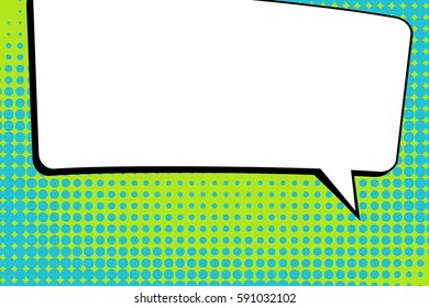 Abstract creative concept vector comic pop art style blank, layout template with clouds beams and isolated dots background. For sale banner, empty speech bubble set, illustration halftone book design