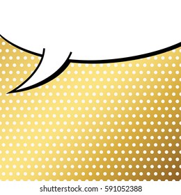 Abstract creative concept vector comic pop art style blank, layout template with clouds beams and isolated dots background. For sale banner, empty speech bubble set, illustration halftone book design