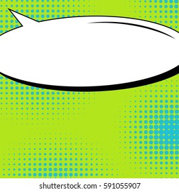 Abstract creative concept vector comic pop art style blank, layout template with clouds beams and isolated dots background. For sale banner, empty speech bubble set, illustration halftone book design