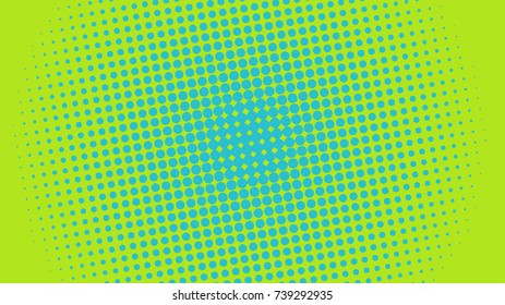 Abstract creative concept vector comic pop art style blank, layout template with clouds beams and isolated dots pattern on background. For sale banner, empty bubble, illustration halftone book design.