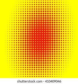 Abstract Creative concept vector comics pop art style blank layout template with clouds beams and isolated dots pattern on background. For Web and Mobile Applications, illustration template design.
