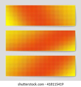 Abstract Creative concept vector comics pop art style blank layout template with clouds beams and isolated dots pattern on background. For Web and Mobile Applications, illustration template design.