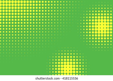 Abstract Creative concept vector comics pop art style blank layout template with clouds beams and isolated dots pattern on background. For Web and Mobile Applications, illustration template design.