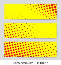 Abstract Creative concept vector comics pop art style blank layout template with clouds beams and isolated dots pattern on background. For Web and Mobile Applications, illustration template design.