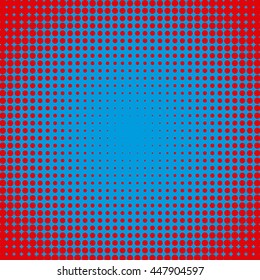 Abstract creative concept vector comics pop art style blank layout template with clouds beams and isolated dots pattern on background. For sale banner, empty bubble, illustration comic book design.