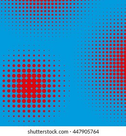 Abstract creative concept vector comics pop art style blank layout template with clouds beams and isolated dots pattern on background. For sale banner, empty bubble, illustration comic book design.