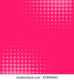 Abstract creative concept vector comics pop art style blank layout template with clouds beams and isolated dots pattern on background. For sale banner, empty bubble, illustration comic book design.