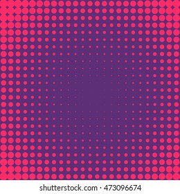 Abstract creative concept vector comics pop art style blank layout template with clouds beams and isolated dots pattern on background. For sale banner, empty bubble, illustration comic book design.