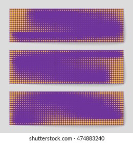 Abstract creative concept vector comics pop art style blank layout template with clouds beams and isolated dots pattern on background. For sale banner, empty bubble, illustration comic book design.
