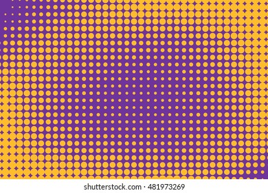 Abstract creative concept vector comics pop art style blank layout template with clouds beams and isolated dots pattern on background. For sale banner, empty bubble, illustration comic book design.