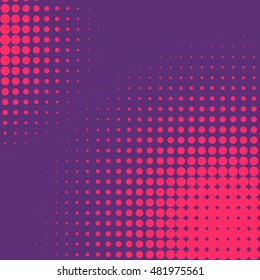 Abstract creative concept vector comics pop art style blank layout template with clouds beams and isolated dots pattern on background. For sale banner, empty bubble, illustration comic book design.