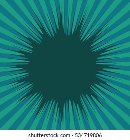 Abstract creative concept vector comics pop art style blank layout template with clouds beams and isolated dots pattern on background. For sale banner, empty bubble, illustration comic book design.