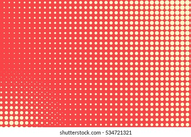 Abstract creative concept vector comics pop art style blank layout template with clouds beams and isolated dots pattern on background. For sale banner, empty bubble, illustration comic book design.