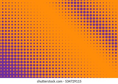Abstract creative concept vector comics pop art style blank layout template with clouds beams and isolated dots pattern on background. For sale banner, empty bubble, illustration comic book design.