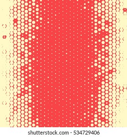 Abstract creative concept vector comics pop art style blank layout template with clouds beams and isolated dots pattern on background. For sale banner, empty bubble, illustration comic book design.