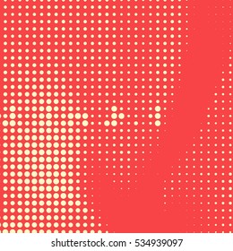 Abstract creative concept vector comics pop art style blank layout template with clouds beams and isolated dots pattern on background. For sale banner, empty bubble, illustration comic book design.