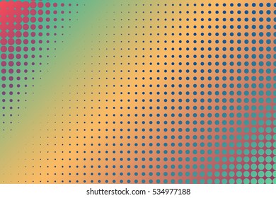 Abstract creative concept vector comics pop art style blank layout template with clouds beams and isolated dots pattern on background. For sale banner, empty bubble, illustration comic book design.