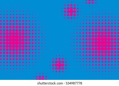 Abstract creative concept vector comics pop art style blank layout template with clouds beams and isolated dots pattern on background. For sale banner, empty bubble, illustration comic book design.