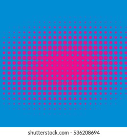 Abstract creative concept vector comics pop art style blank layout template with clouds beams and isolated dots pattern on background. For sale banner, empty bubble, illustration comic book design.