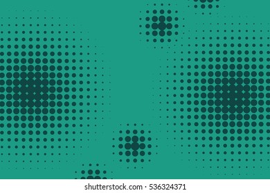 Abstract creative concept vector comics pop art style blank layout template with clouds beams and isolated dots pattern on background. For sale banner, empty bubble, illustration comic book design.