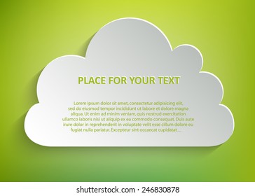 Abstract Creative concept vector empty speech bubbles set. For web and mobile applications isolated on background, illustration template design, presentation, business infographic and social media