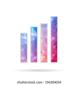 Abstract Creative concept vector icon of wifi 