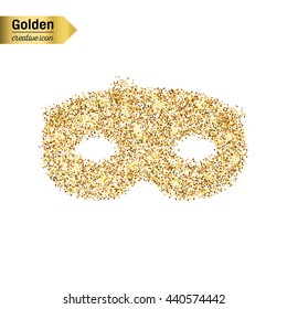 Abstract Creative concept vector icon of mask for Web and Mobile Applications isolated on background. Vector illustration template design, Business infographic and social media, origami icons.