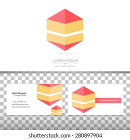 Abstract Creative concept vector image logo of real estate for web and mobile applications isolated on background, art illustration template design, business infographic and social media, icon, symbol