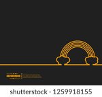Abstract creative concept vector line draw background for web, mobile app, illustration template design, business infographic, page, brochure, banner, presentation, poster, cover, booklet, document.