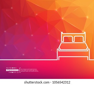 Abstract creative concept vector line draw background for web, mobile app, illustration template design, business infographic, page, brochure, banner, presentation, poster, cover, booklet, document.