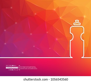 Abstract creative concept vector line draw background for web, mobile app, illustration template design, business infographic, page, brochure, banner, presentation, poster, cover, booklet, document.