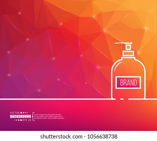 Abstract creative concept vector line draw background for web, mobile app, illustration template design, business infographic, page, brochure, banner, presentation, poster, cover, booklet, document.