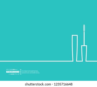 Abstract creative concept vector line draw background for web, mobile app, illustration template design, business infographic, page, brochure, banner, presentation, poster, cover, booklet, document.