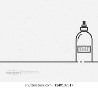 Abstract creative concept vector line draw background for web, mobile app, illustration template design, business infographic, page, brochure, banner, presentation, poster, cover, booklet, document.